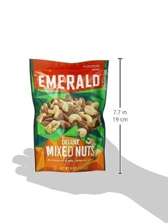 Emerald Nuts, Deluxe Mixed Nuts, Resealable Bag, 5 Ounce gallery