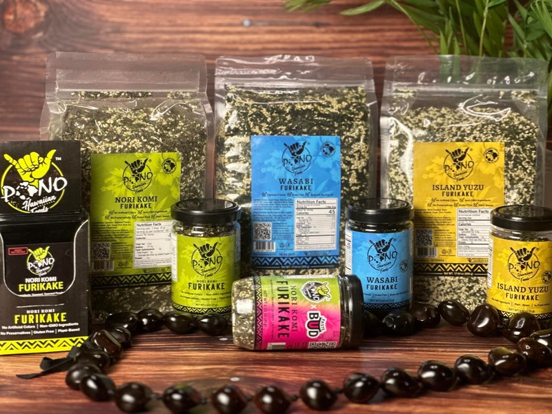 Pono Hawaiian ISLAND YUZU Furikake Rice Seasoning Premium Ingredients-Gluten-Fre gallery