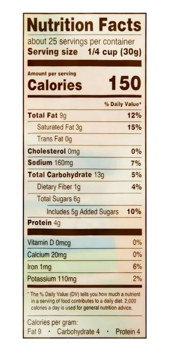 Great Value Peanut Butter Flavored Trail Mix Made with Reese's Pieces, 26 oz gallery