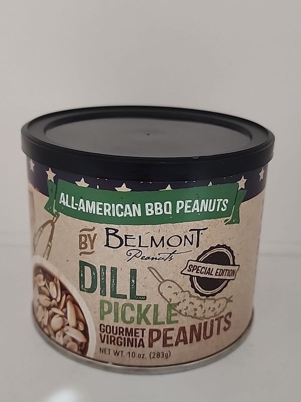 2 X Belmont Dill Pickle Flavor Gourmet Virginia Peanuts 10 Oz Each