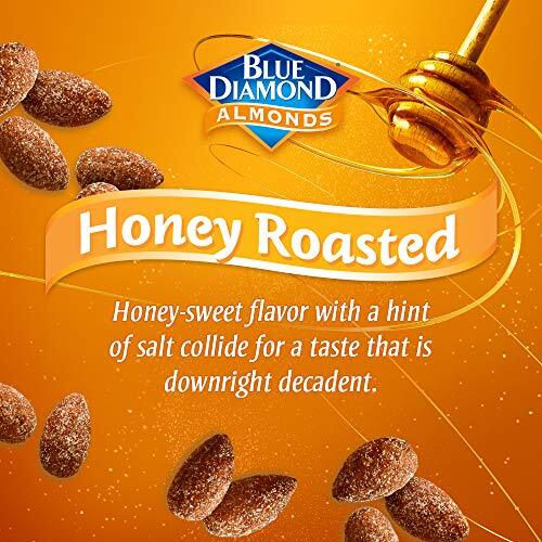 Blue Diamond Almonds Honey Roasted Snack Almonds, Honey Roasted,1 lb(Pack of 1) gallery