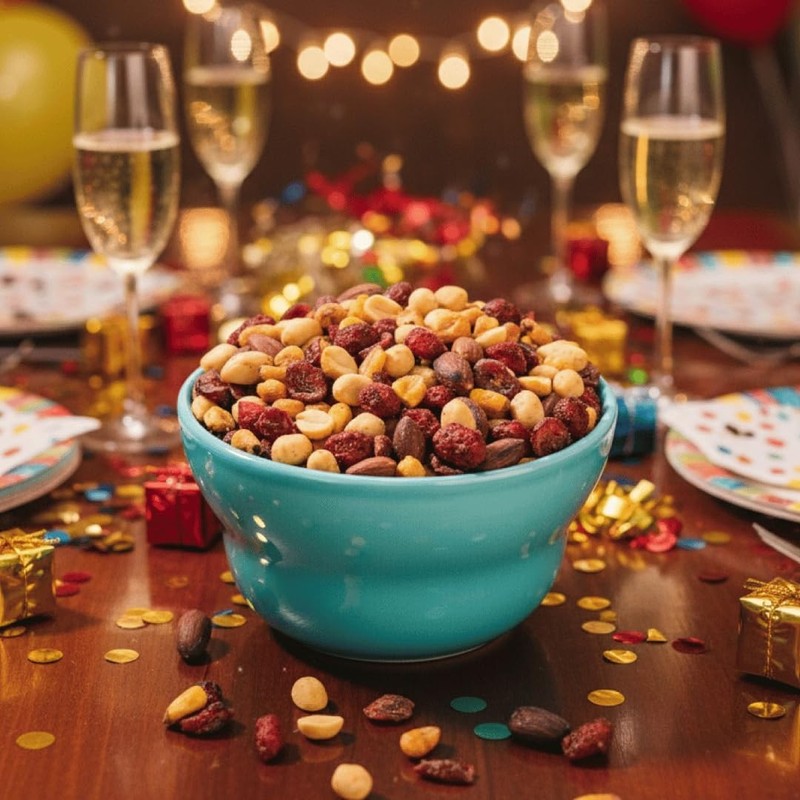 Cranberry Trail Mix | Caramelized Peanuts | Crunchy Corn Nuts + Almonds | Sof... gallery