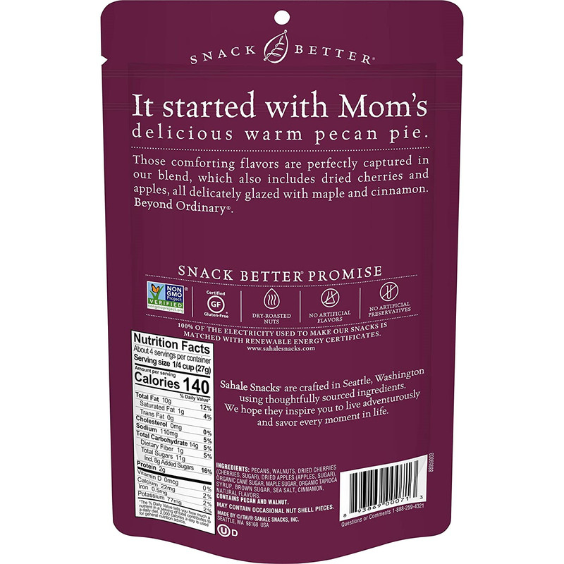 Sahale Snacks Maple Pecans Glazed Mix 4 Ounces Pack of 6 gallery