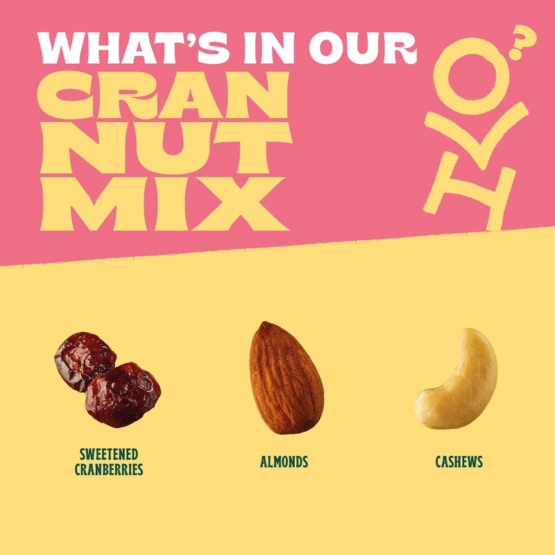 Orchard Valley Harvest Cran Nut Mix 14 Pack 1.85 oz Gluten Free Snack Mix gallery