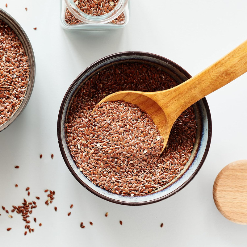 Organic Golden Flax Seeds, 2.2 Lb (35.2 Oz), Gluten-Free, Non-Gmo, Kosher, Raw S gallery