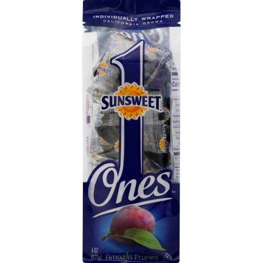 Sunsweet Grower Prunes, 6 Ounce, 10 Per Case