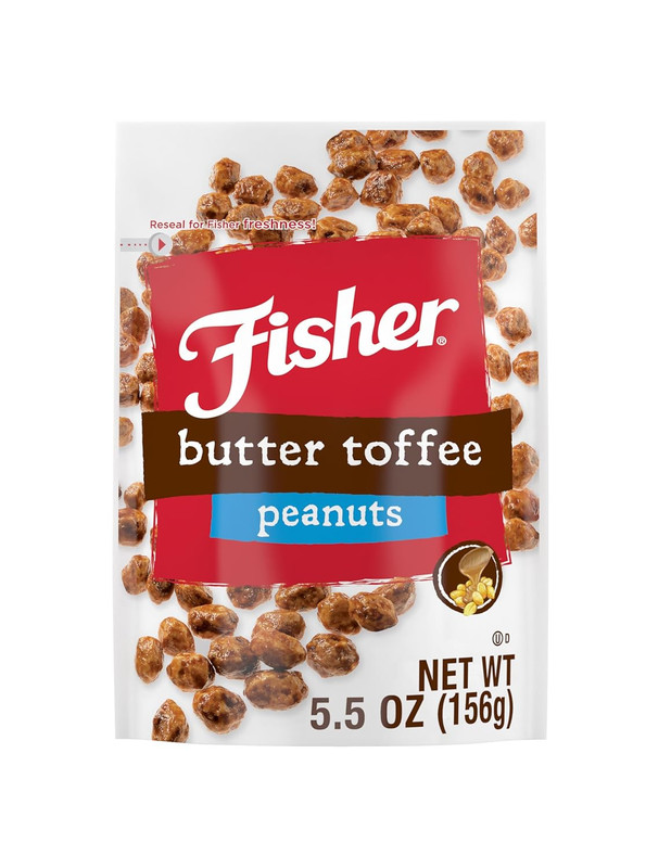 Snack Butter Toffee Peanuts, 5.5 Ounces (Pack of 6), No Artificial Colors or Fla