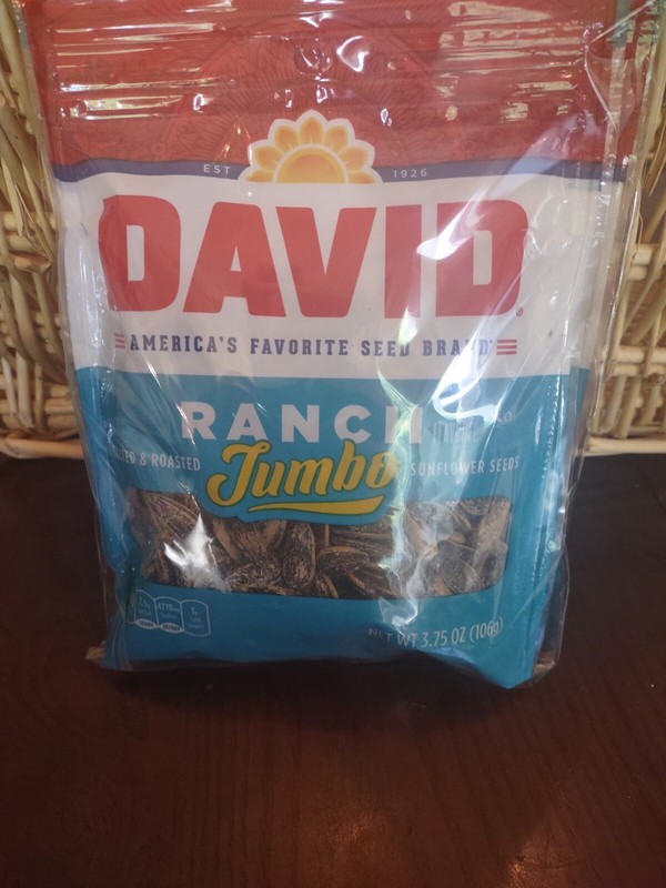 David Ranch Jumbo Sunflower Seeds 3.75 Oz.