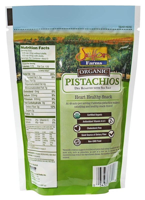 Setton Farms 7 Oz Resealable Organic Pistachios - Deliciously Nutritious Snack gallery