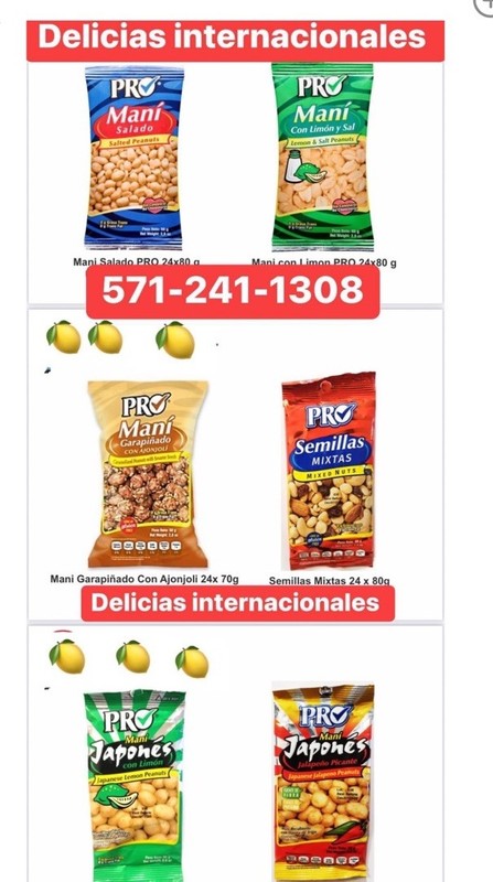 PRO Nuts & Seeds Variety Pack 24 Assorted Salted, Lemon, Japanese, Garapiñado