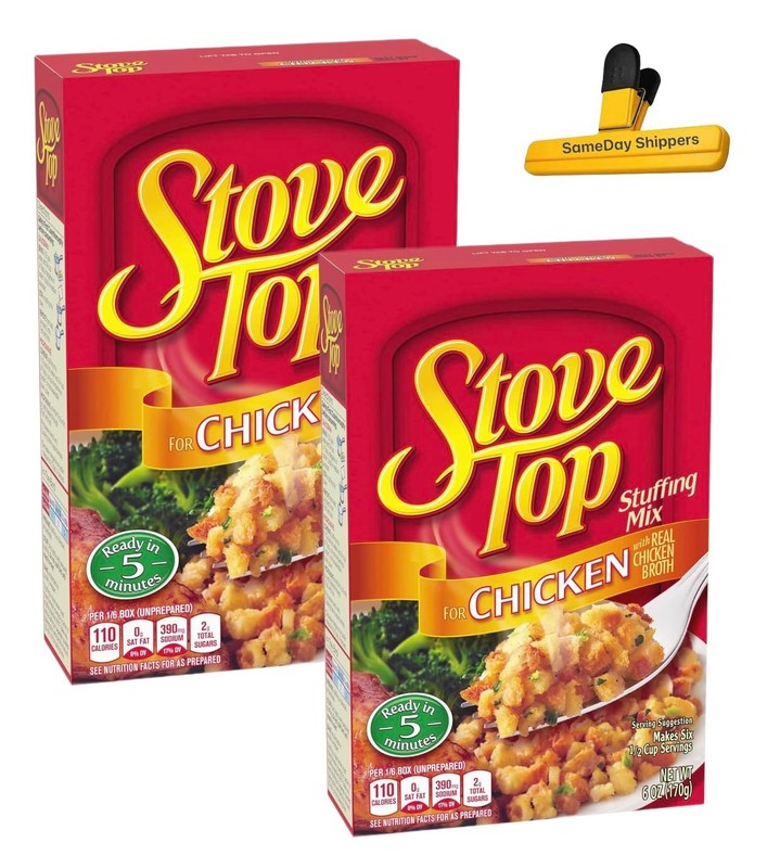Chicken Stuffing Mix - 2 Pack - Flavorful Stove Top Blend, 6 oz Each gallery