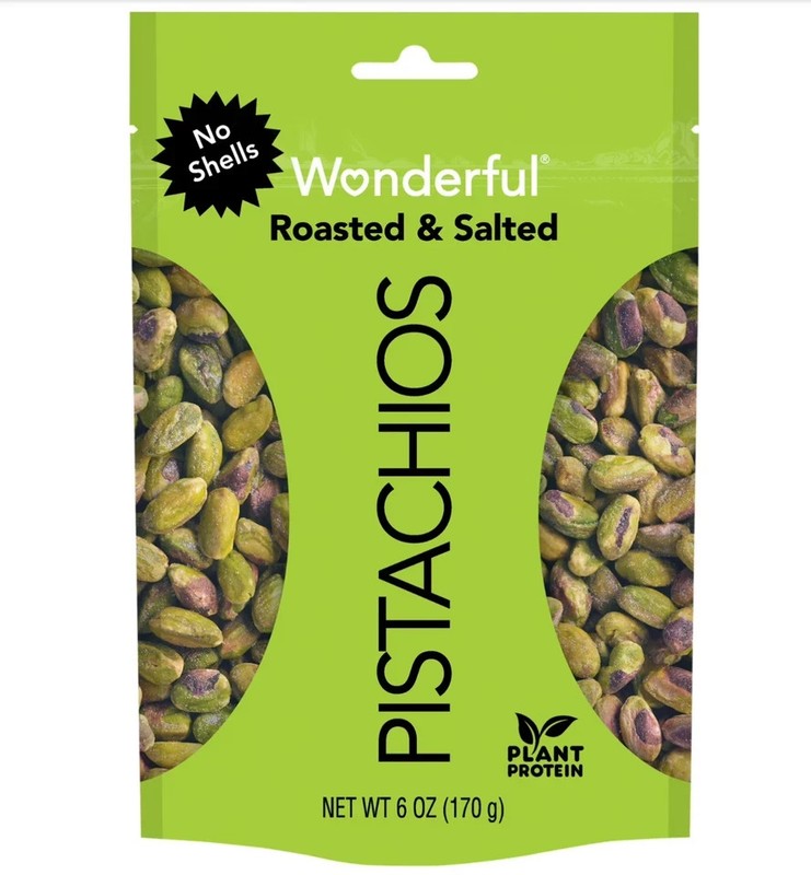 (3 pack ) Pistachios No Shells, Roasted and Salted Nuts, 6 Ounce Each Bag gallery