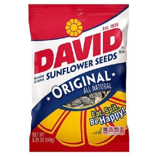 David's Sunflower Seeds Original Roasted & Salted 3 Bag Pack gallery