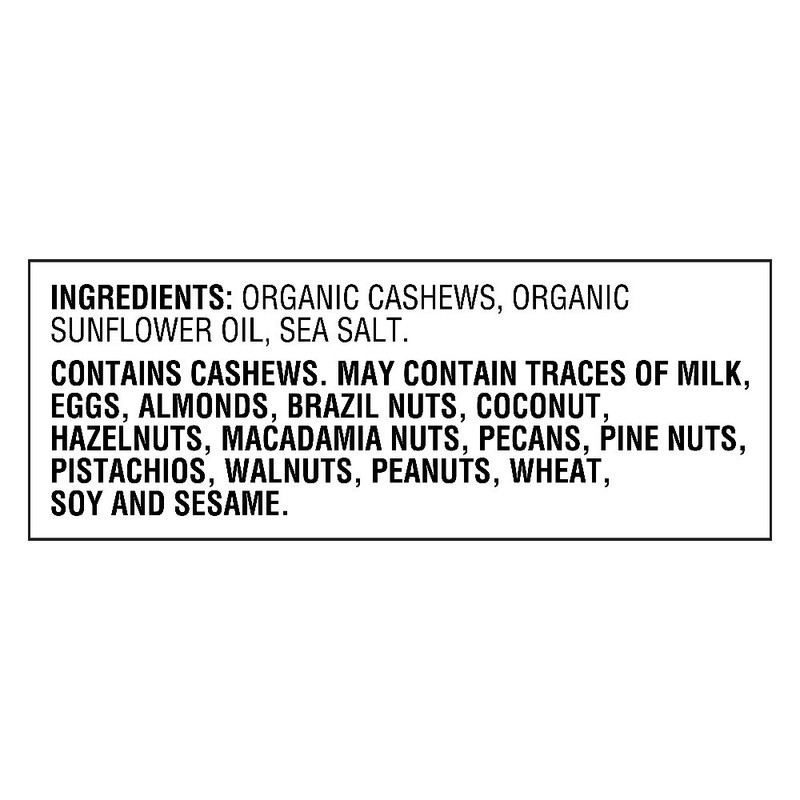 (3 pack) Organic Roasted & Salted Whole Cashews, 14 oz gallery