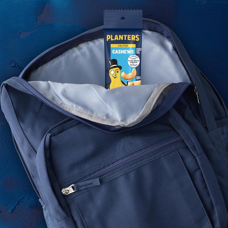 Cashews Salted, Plant-Based Protein, Individually Packed Snacks, Quick Snack for gallery