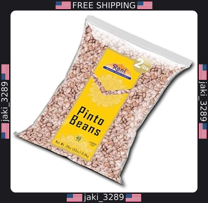 Rani Pinto Beans 32oz (2lbs) ~ All Natural, Vegan, Gluten Friendly, Non-GMO gallery