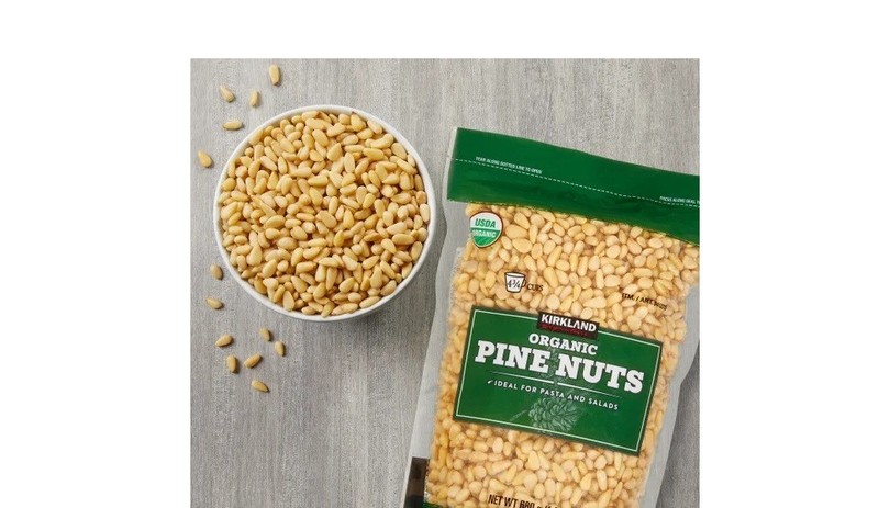 2 Packs Kirkland Signature Organic Pine Nuts 1.5 lb Each Pack, Total 3 lbs gallery