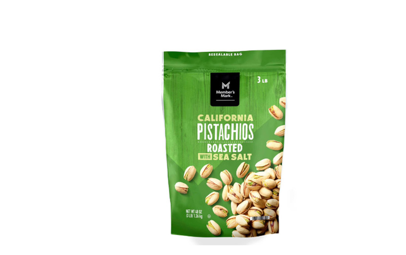 Member’s Mark Roasted & Salted Pistachios, 48 oz.