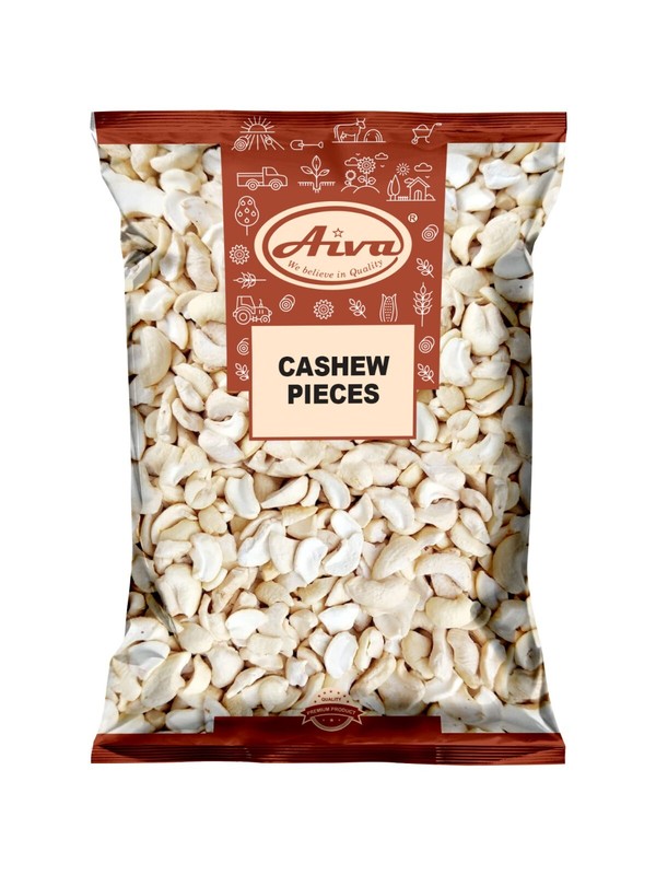 AIVA - CASHEWS PIECES RAW Premium Quality Grade 3 LB gallery