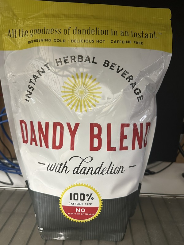 Dandy Blend 2 Lb Instant Herbal Beverage. 02/22/2027 Expiration