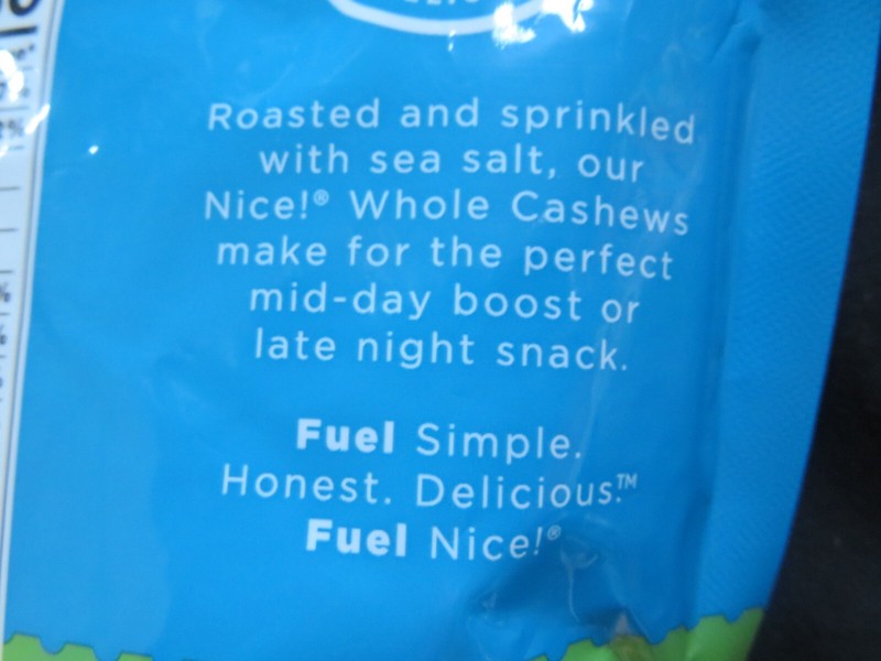 (1) Bag Of Nice Roasted Whole Cashews Sea Salt 16 Oz gallery
