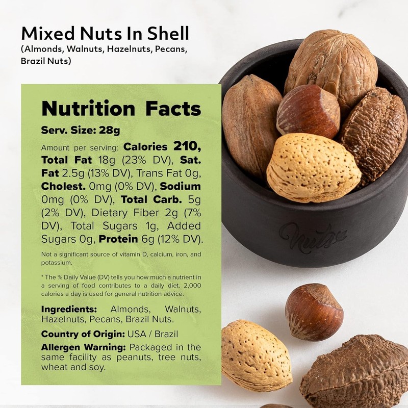 2 lbs Mixed Nuts: Almonds, Walnuts, Pecans & More | Gluten Free Snack gallery