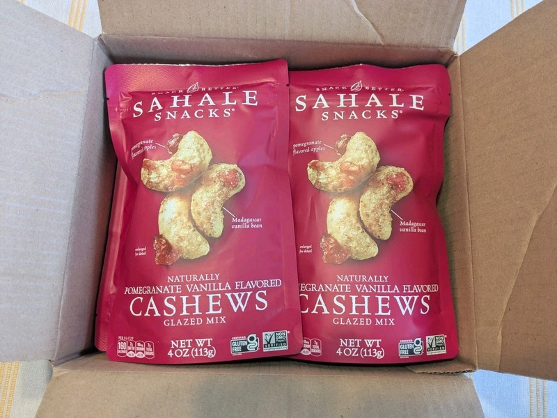 Sahale Snacks Pomegranate Vanilla Cashews Gourmet Glazed Nut Mix 6 Pack gallery