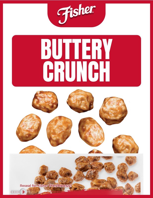 Fisher Snack Butter Toffee Peanuts, 42 Ounces (Pack of 1), No Artificial Colo... gallery