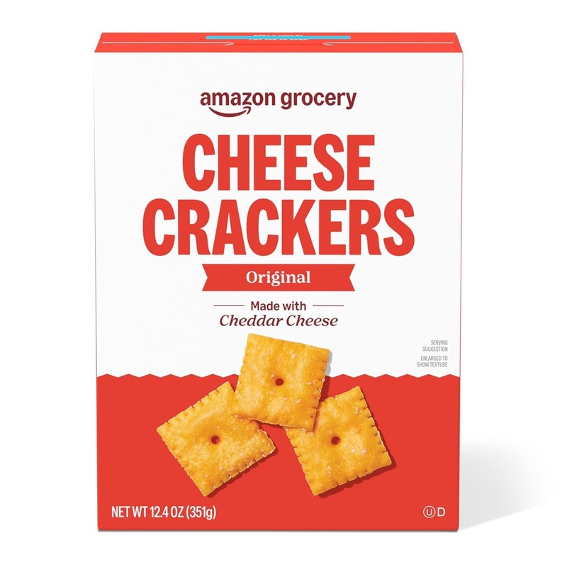 Cheese Snack Crackers Grocery 12.4 Oz