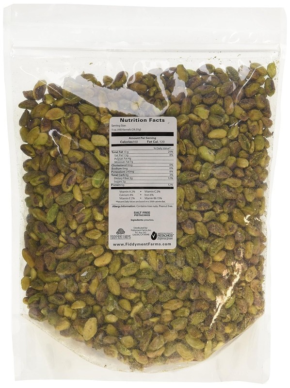 Jumbo California Grown 2 lbs Unsalted Pistachio Kernels - Healthy Snacking Treat gallery