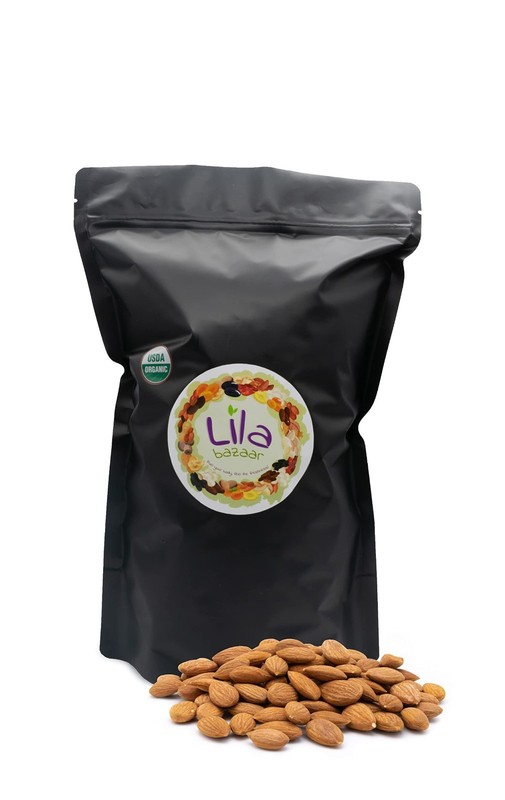 Organic Sweet Apricot Kernels 1 LB - Raw, Unsalted, Non-GMO Seeds, Resealable Ba gallery