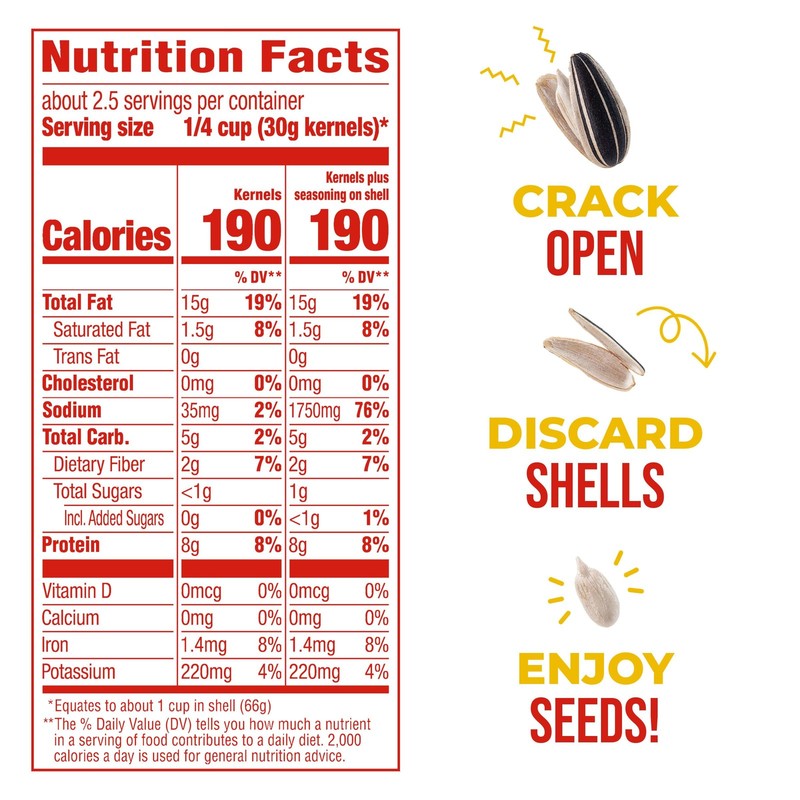BIGS Sunflower Seeds, Cheeseburger 5.35 Ounce (Pack of 12), Cheese Burger gallery