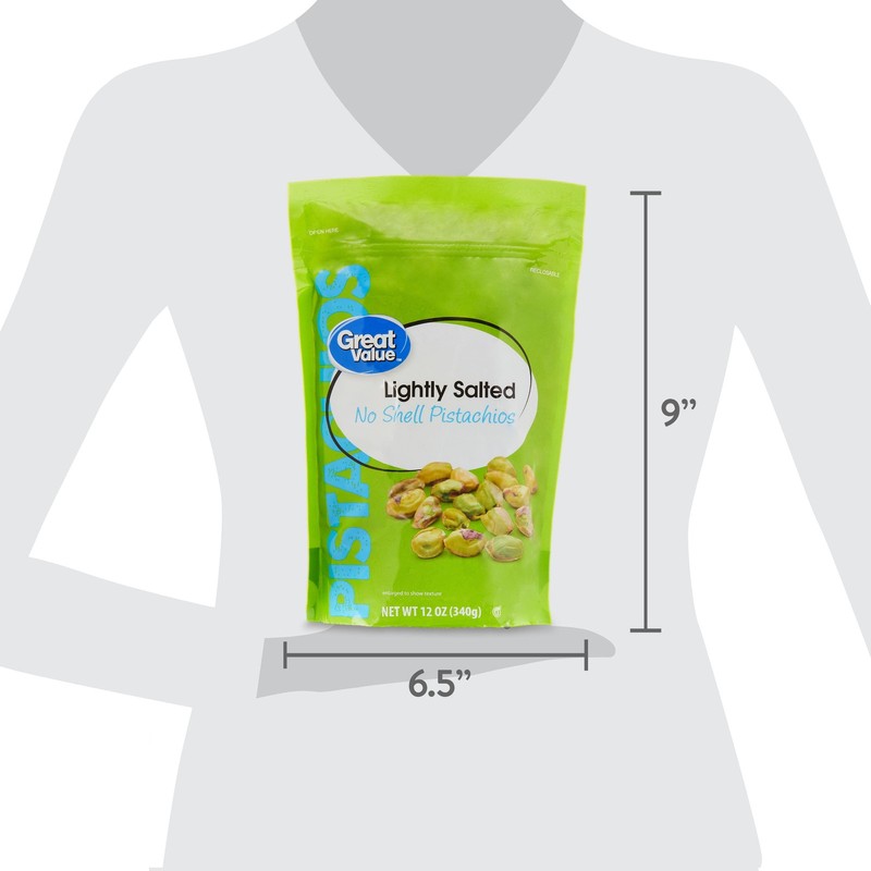 Lightly Salted, Shelled Pistachios, 12 Oz Bag gallery