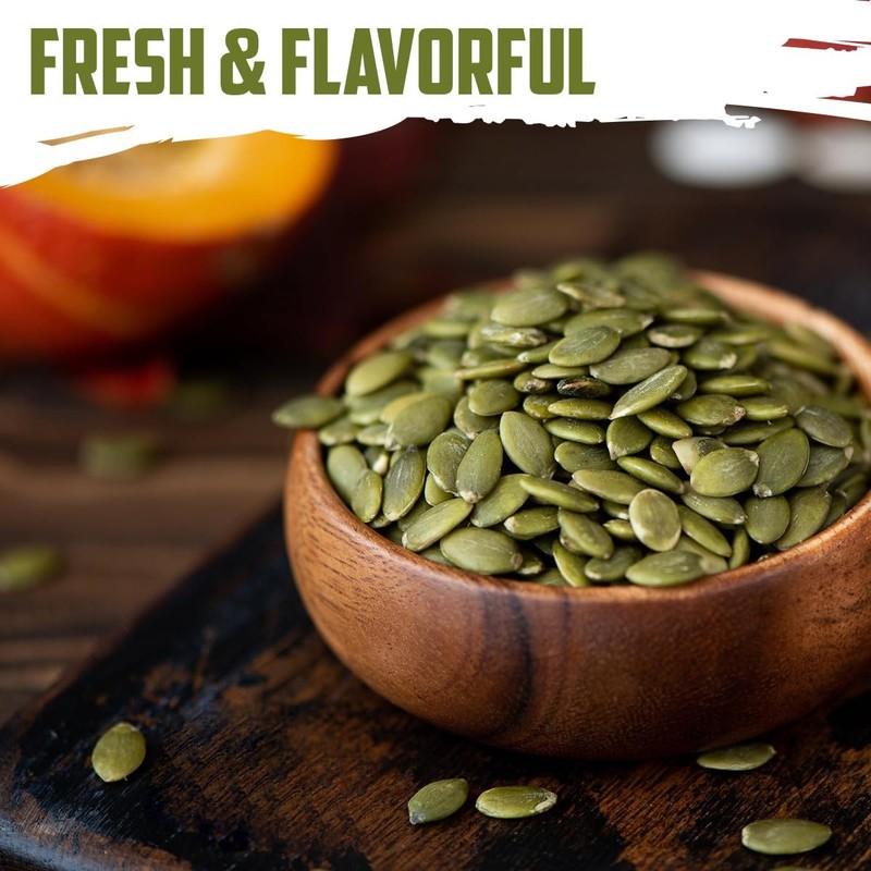 Raw Pumpkin Seeds to Eat- 4 Lbs Bulk Pack Unsalted Pumpkin Seeds Healthy Snack O gallery