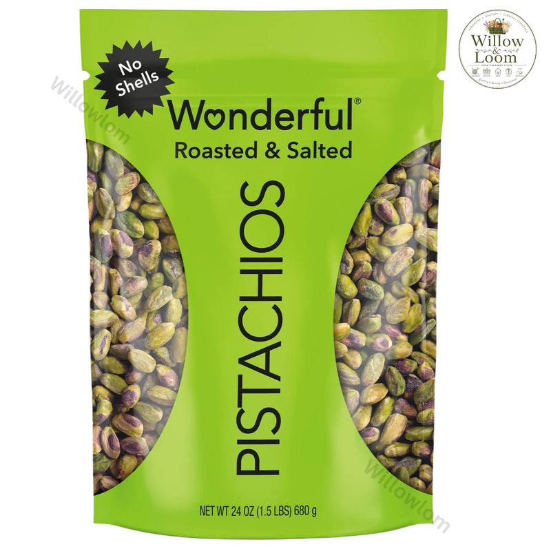Wonderful Pistachios No Shells, Roasted & Salted Nuts Select 22oz & 11oz Pouch