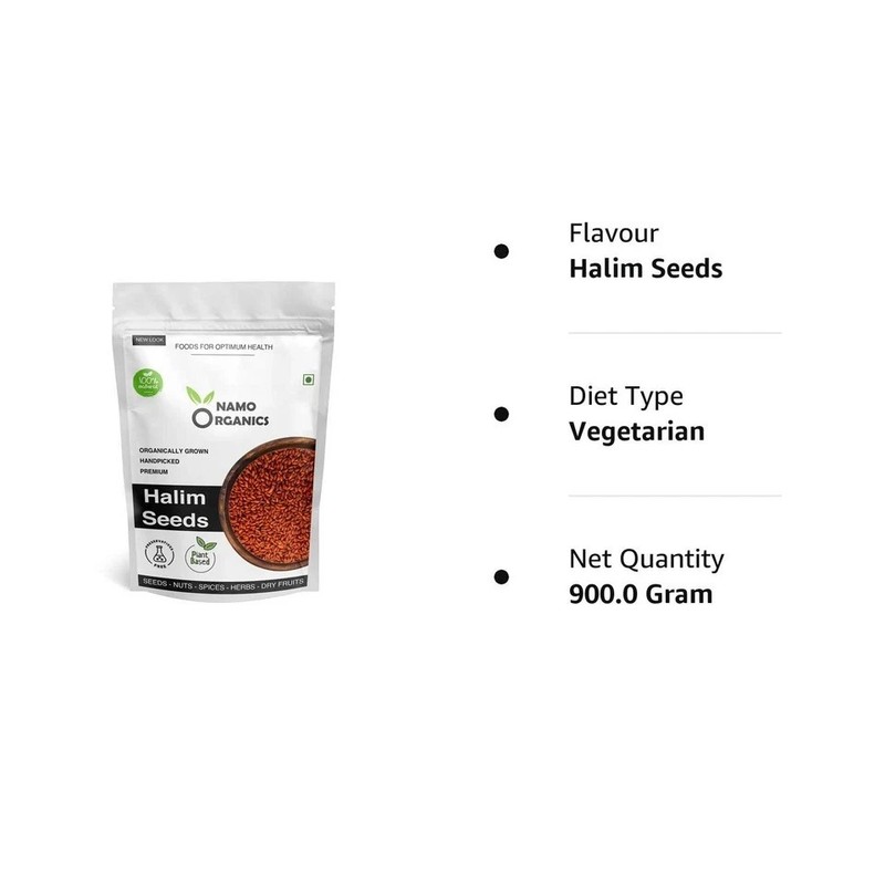 Namo Organics Halim Seeds 800g gallery