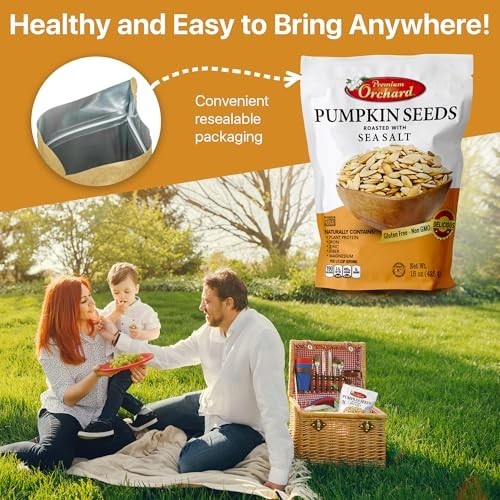 ROASTED PUMPKIN SEEDS to Eat in Shell by s MIXED NUTS - Salted with Sea Salt - N gallery
