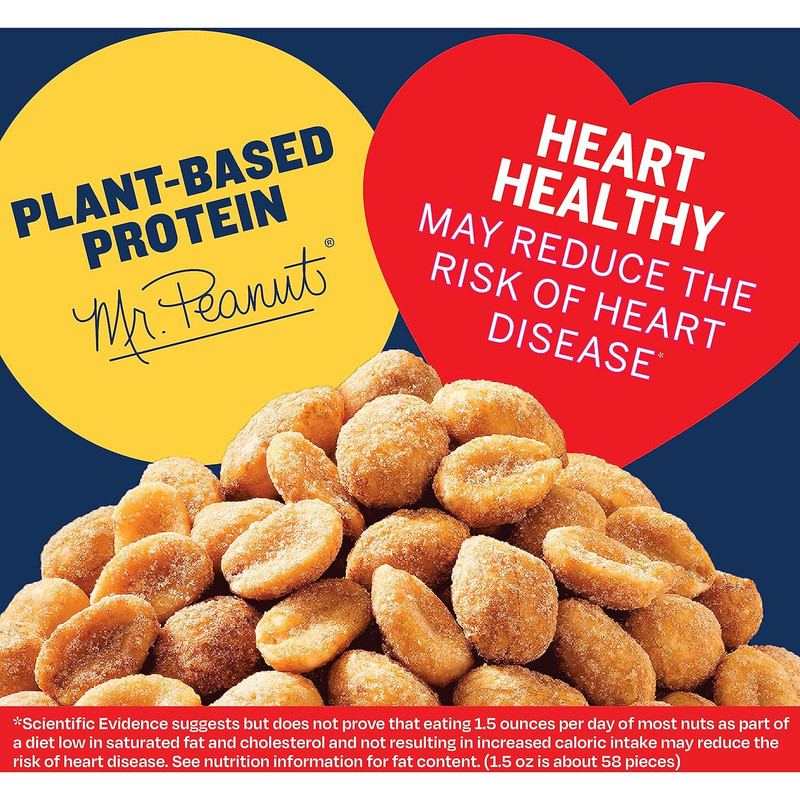 Honey Roasted Peanuts 2.16 lb - 6 Pack Container gallery
