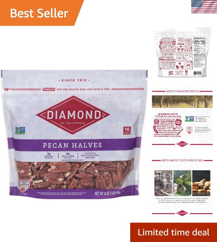 Pecan Halves, 16oz – 1 Count