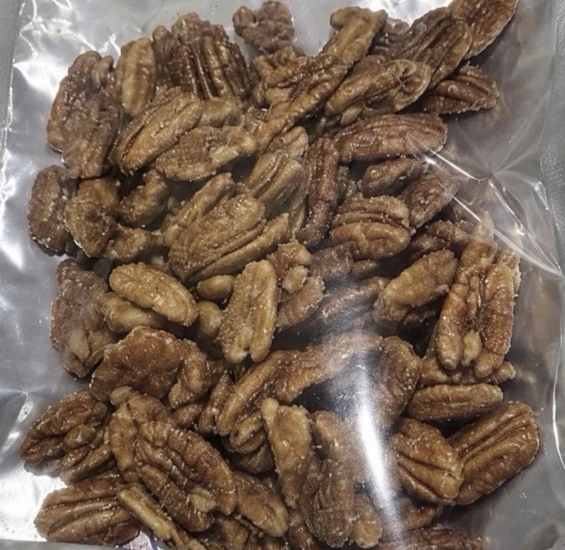 Maple Flavored Candied Pecans Soft Chew Handmade Sweet Snack 8 oz or 16 oz gallery