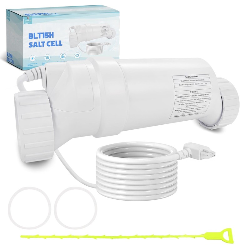 T-15 Salt Cell with Hayward Pool Turbo Chlorinator System Fit for AquaRite, A...