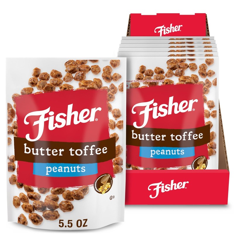 Butter Toffee Peanuts Snack Pack - 5.5oz (6 Count) - No Artificial Colors/Flavor gallery