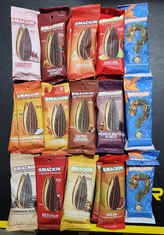 Smackin’ Sunflower Seeds “Limited Release” Lot