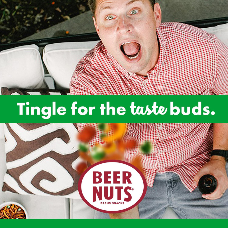 Beer Nuts Wasabi Peas, Heat Meets Crunch, Your Favorite Snack with a Kick, Ameri gallery