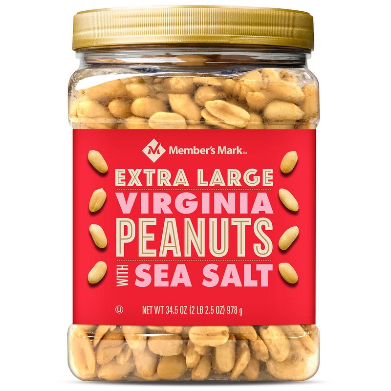 Member’s Mark Extra Large Virginia Peanuts (34.5 Ounce)
