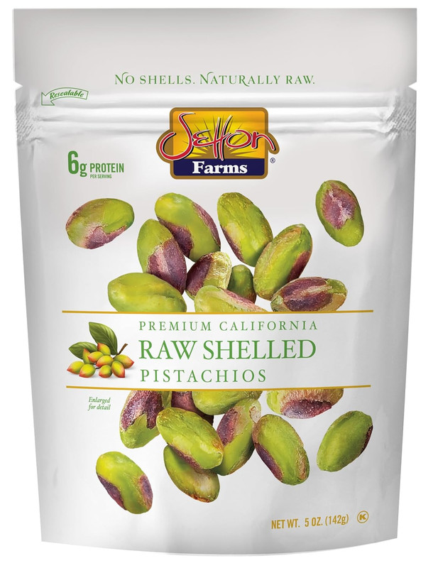 Naturally Raw Shelled Pistachios, No Shell, Non-Gmo Project Verified, Certified
