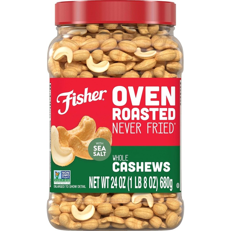 Snack Assortment: Oven Roasted Whole Cashews 24oz - Perfect Pantry Essential gallery