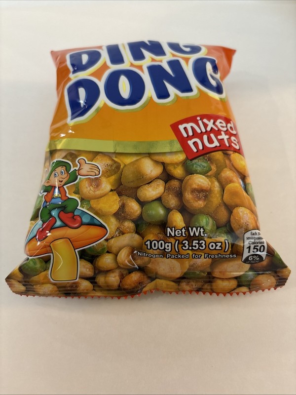 3 Pack X Ding Dong Snack Mix Nuts with fava beans and cracker nuts (100 Gram) gallery