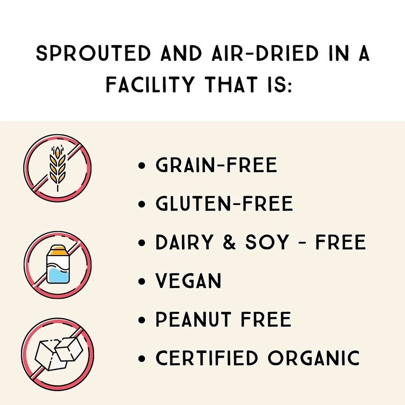 Lark Ellen Farm Unsalted Organic Raw Cashews, Sprouted, AirDried, GlutenFree,... gallery