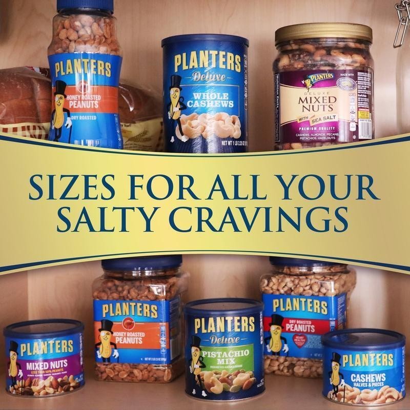 Delicious Salted Mixed Nuts Plant-Based Protein Kosher Party Snack 34oz New gallery